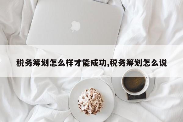 税务筹划怎么样才能成功,税务筹划怎么说