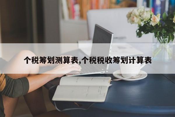 个税筹划测算表,个税税收筹划计算表