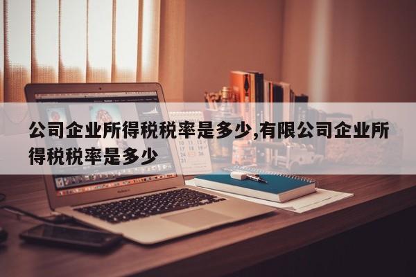 公司企业所得税税率是多少,有限公司企业所得税税率是多少
