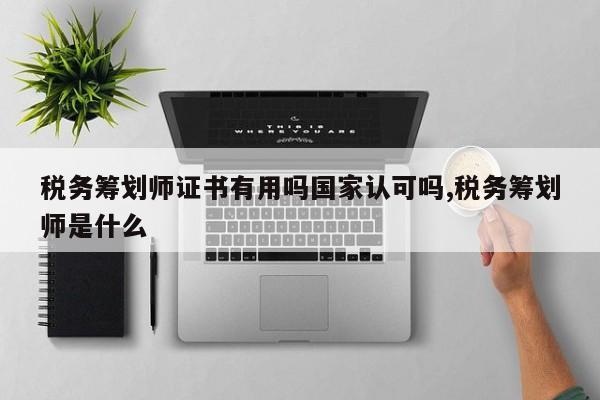 税务筹划师证书有用吗国家认可吗,税务筹划师是什么
