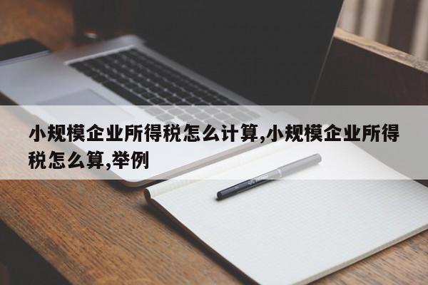 小规模企业所得税怎么计算,小规模企业所得税怎么算,举例